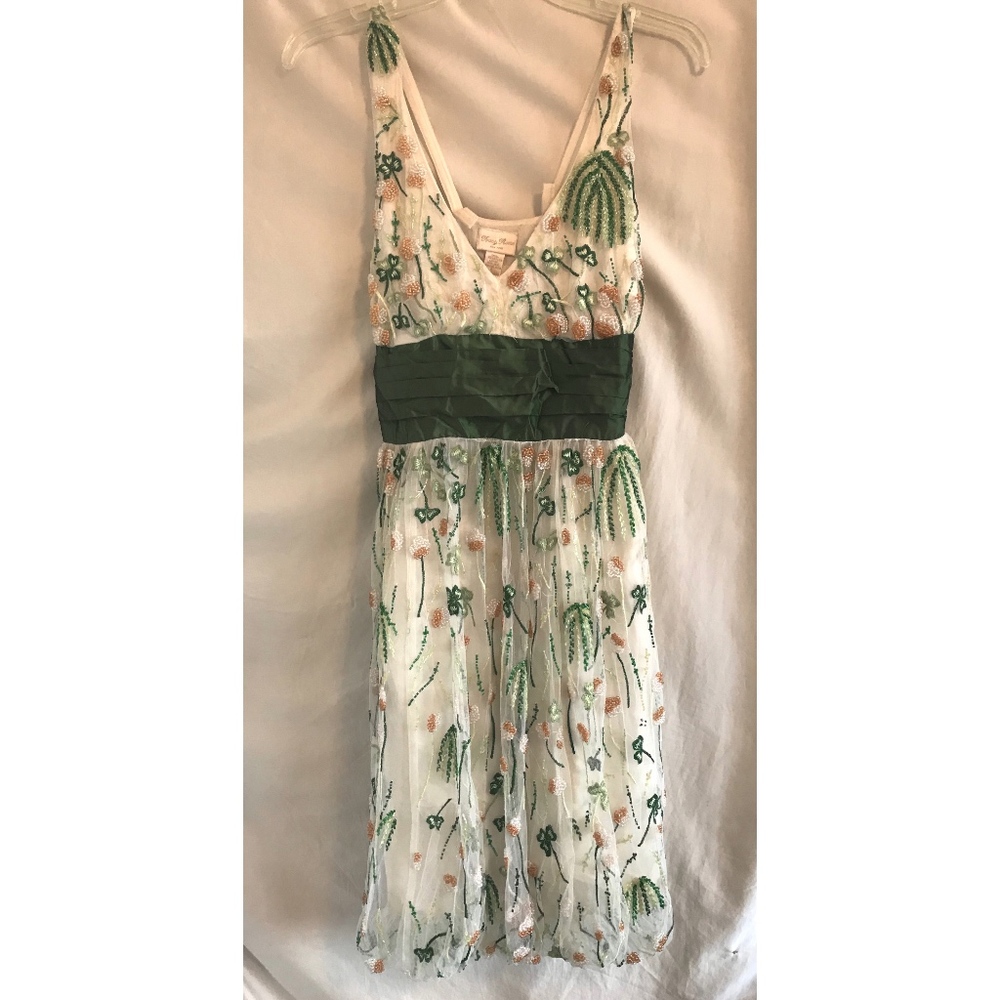 TRACY REESE Shamrock Garden Party Dress.
(NWT)